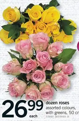 Fortinos DOZEN ROSES offer