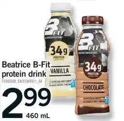 Fortinos BEATRICE B-FIT PROTEIN DRINK offer