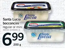 Fortinos SANTA LUCIA BOCCONCINI offer