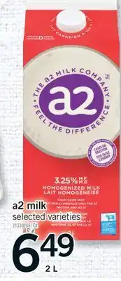 Fortinos A2 MILK offer