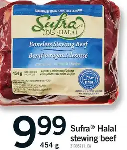 Fortinos SUFRA HALAL HALAL STEWING offer