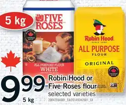 Fortinos ROBIN HOOD OR FIVE ROSES FLOUR offer