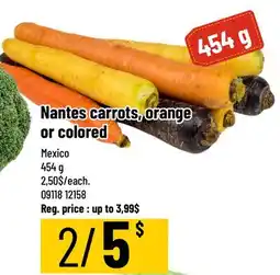 Mayrand Carrots offer