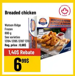 Mayrand Breaded chicken offer