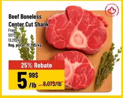 Mayrand Beef Boneless Center Cut offer
