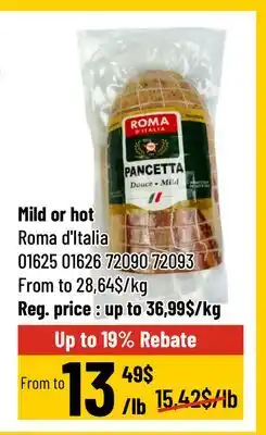 Mayrand Pancetta offer