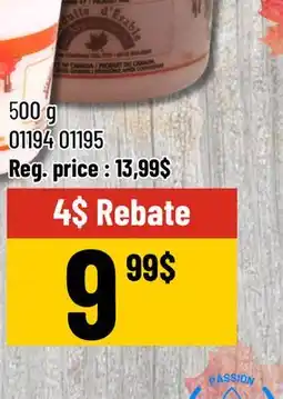 Mayrand Quebec maple taffy and maple butter offer