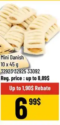 Mayrand Pastries Mini Danish offer