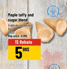 Mayrand Maple taffy and sugar blend offer
