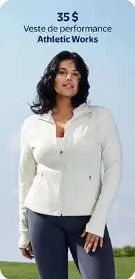 Walmart Veste de performance Athletic Works offer