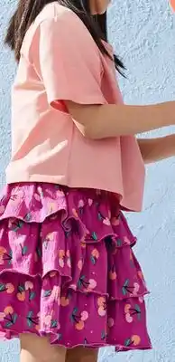 Walmart Ens. de jupe à volants et haut George pour filles offer