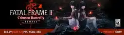 GameStop FATAL FRAME II: Crimson Butterfly offer