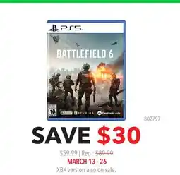 GameStop BATTLEFIELD 6 - PS5 offer