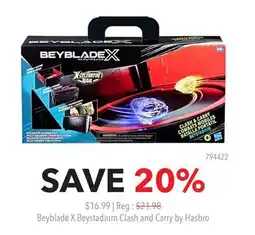 GameStop Beyblade X Beystadium Clash and Carry by Hasbro offer