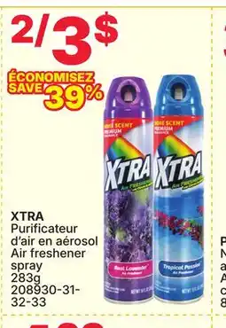 Rossy XTRA Air freshener spray offer