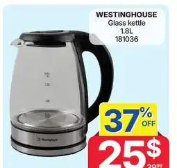 Rossy WESTINGHOUSE Glass kettle offer