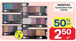 Rossy MARIPOSA Eyeshadow sets offer