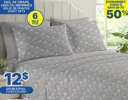 Rossy SOLID OR PRINTED SHEET SETS offer