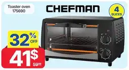 Rossy CHEFMAN Toaster oven offer
