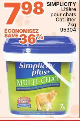 Rossy SIMPLICITY Cat litter offer
