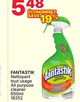 Rossy FANTASTIK All purpose cleaner offer