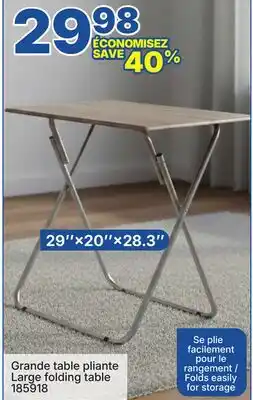 Rossy Large folding table offer