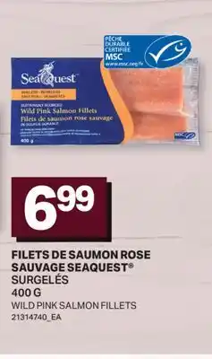 L'Intermarché FILETS DE SAUMON ROSE SAUVAGE | WILD PINK SALMON FILLETS offer