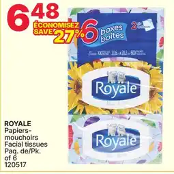 Rossy ROYALE Facial tissues offer