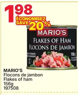 Rossy MARIO'S Flakes of ham offer