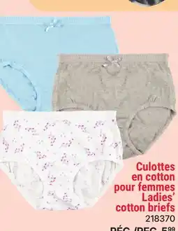 Rossy Ladies' cotton briefs offer