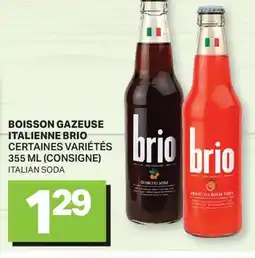 L'Intermarché BOISSON GAZEUSE ITALIENNE | ITALIAN SODA offer