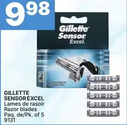Rossy GILLETTE SENSOR EXCEL Razor blades offer