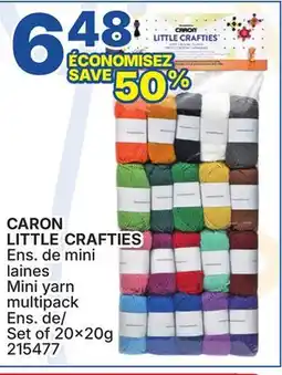 Rossy CARON LITTLE CRAFTIES Mini yarn multipack offer
