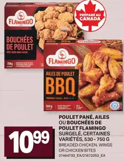 L'Intermarché POULET PANÉ, AILES OUOU BOUCHÉES DE POULET | BREADED CHICKEN, WINGS OR CHICKEN BITES offer