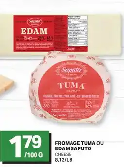 L'Intermarché FROMAGE TUMA OU EDAM | CHEESE offer