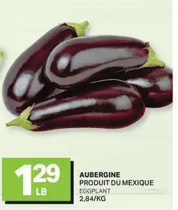 L'Intermarché AUBERGINE | EGGPLANT offer