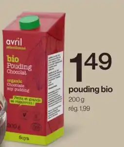 Avril Pouding bio offer