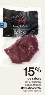 Avril Bœuf fraîche Bovins Charlevoix offer