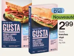 Avril Gusta Tranches végé offer