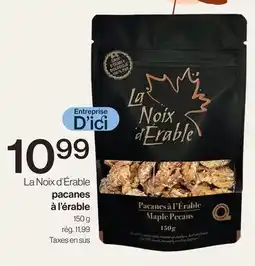 Avril Pacanes à l'érable offer