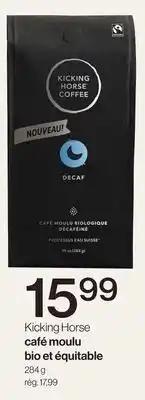 Avril Kicking Horse Café moulu bio et équitable offer