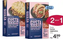 Avril Hachés végétariens offer