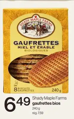 Avril Gaufrettes bios offer