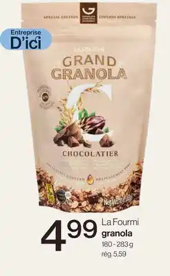 Avril La Fourmi Granola offer
