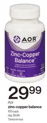 Avril Zinc-copper balance offer