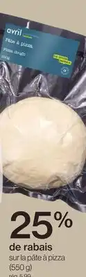 Avril Pâte à pizza offer