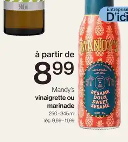 Avril Vinaigrette ou marinade offer
