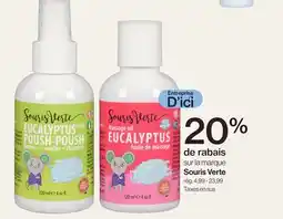 Avril Souris Verte offer