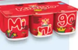 Walmart Minigo 6 × 60 g yogurt offer