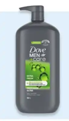 Walmart Dove Men+Care body wash offer